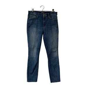 Mother High Waisted Looker Ankle Fray Not Rough Enough Jeans Womens Size 29